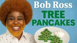Bob Ross Brunch | Tree Pancakes & Happy Little Clouds
