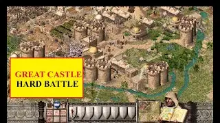 Stronghold Crusader Epic Battle | Fire, Strategy
