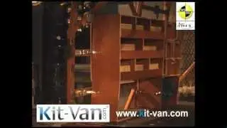 Crash test am&eacute;nagement bois REUSSI pour Kit-Van