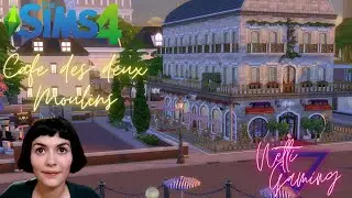 Sims 4 - Historic Buildings - Ep 2 -  Paris Cafe & Apartments