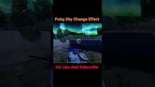 Pubg Sky change Effect - Indila #pubgshorts #bgmishorts  #trending #skychange #indila
