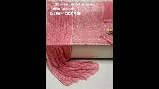 🎉 *Beautiful Bareeze Embroidered Chiffon Collection*🎉