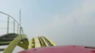Rapid roller coaster, Happy Valley theme park, Shanghai