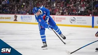 Avalanche's Necas drops McCabe, sets up Makar for sweet goal vs. Maple Leafs