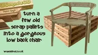How to Make a Chair from Pallets - the WOmadeOD way