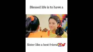 Sister love|Nithya Preethi Sister love whatsapp status|Girls Reality|Rose girl editzz|