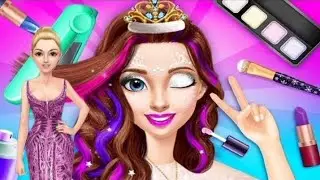 Fun Girl Care Kids Game Princess Gloria Makeup Salon Frozen Beauty Makeover&lrm;@sofia_little_princess&nbsp;