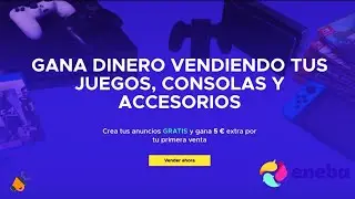 🎮 ENEBA | Mi OPINI&Oacute;N sobre este Marketplace y mi primera VENTA, &iquest;C&oacute;mo funciona el VENDER y COMPRAR?🎮