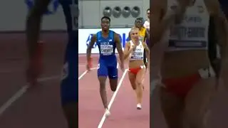 Women Runner Challenges Men