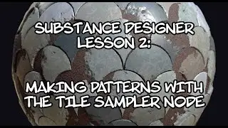 Substance 3D Designer Tutorials: Making patterns using the Tile Sampler