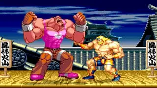 Abubo Vs Victor Ortega - Capcom Vs Snk Wrestling Battle!