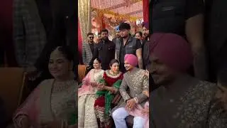Deep bajwa marriage 💝🤩 Punjabi couple video ❤️🥰 #shorts #song #viralvideo #mahisharma #deepbajwa