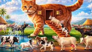 Magical Cat House 🐱🏠 | जादुई बिल्ली घर | Hindi Kahani | Moral Story