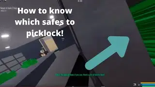 HOW TO KNOW WHICH SAFE TO PICKLOCK IN NOTORIETY! (GLITCH)