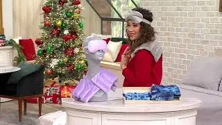 Blushly 2-Pc Lavender ScentedWeighted Neck & Eye Therapy Set on QVC