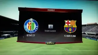 Getafe Vs Barcelona. Fifa 17/Ps3 Full HD.