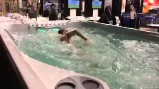 Oregon Hot Tub Swim Spa Demo