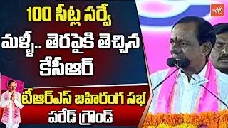 KCR Speech about Telangana Elections Survey | TRS Manifesto Releasing Meeting | Hyderabad | YOYO TV