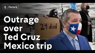 Texas Senator Ted Cruz apologises over trip to Mexico during weather crisis