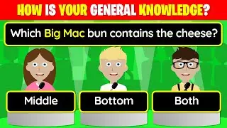 👉  40 Trivia Quiz Questions - How is YOUR general knowledge?! | 25-146