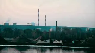 Сибирь. Река Обь. Зеленый мыс. / Siberia. The Ob River. The Green Cape.