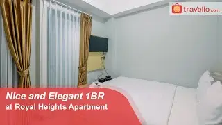 Room Tour Nice and Elegant 1BR at Royal Heights Apartment