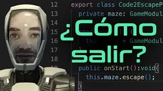 En este juego de Unity tienes que aprender AngularJS para escapar de un laberinto de habitaciones