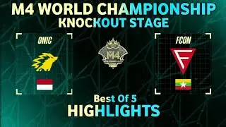 ONIC vs Falcon Esports HIGHLIGHTS M4 World Championship | ONIC vs FCON