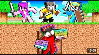 OP ADMIN vs Hunters in MINECRAFT
