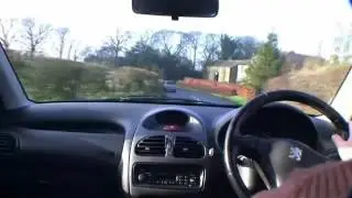 Virtual Video Car Test Drive In Peugeot 206 XSi