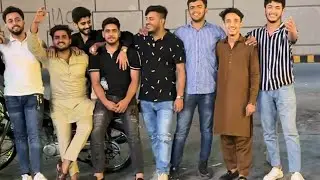 Nisar charsi tikka treat with friends/ Accident ho gaya mera 🥀
