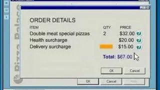 Ordering Pizza in the Future