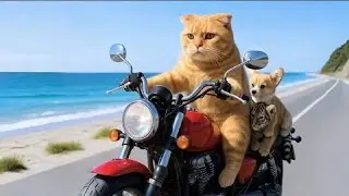 A Mother&rsquo;s Love Has No Limits 🥹🐱 | Mama Cat Bike Journey with Babies