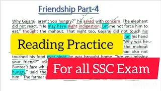 Story Based Reading  Comprehension Practice I For all SSC Exam I Beginner Level I Vocabulary