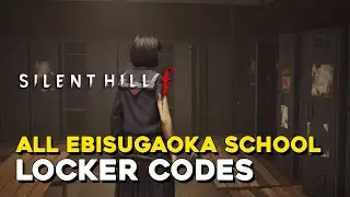 Silent Hill f All School Locker Codes