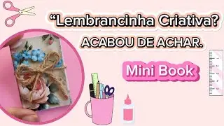Mini Book Cristão | Lembrancinha Criativa, Personalizável e Cheia de Propósito