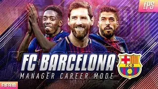 Режим карьеры в Барселоне FIFA 18 - Эпизод 5 - День окончания трансферов!! Лига чемпионов начинае...