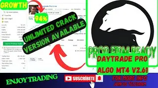 Daytrade Pro Algo EA MT4 v2.61 | Smart Auto Trading | Stable Auto Day Trading | No DLL | Best EA|