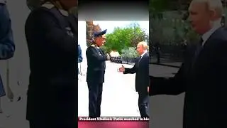 President Putin's walking style is unique among the world leaders #russia #moscow #putin #shorts