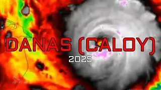 The Track of Super Typhoon Danas (Caloy) (2025)