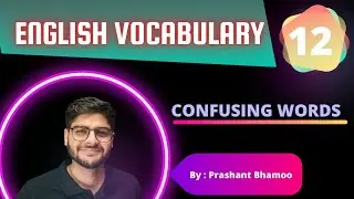 Important English Vocabulary #12 | Confusing Words | With Tricks |SSC| DEFENCE|AIRFORCE | NAVY | NDA