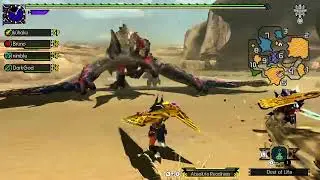 MHGU Bloodbath Diablos gets REKT by lance user