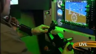 Alex learns how to fly