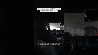Rampage's coach did NOT expect this massage prank #rampagejackson #rampage #ufc #shorts