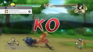Naruto Ultimate Ninja Storm - Finish with a Downed Strike Trophy