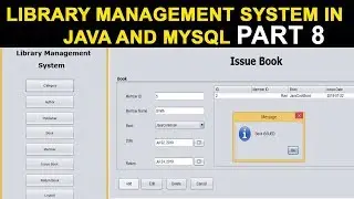 Library Management System Project in Java Part 8