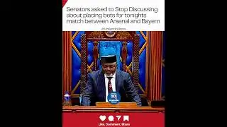 Stop The Arsenal-Bayern Debate -- Senators Told