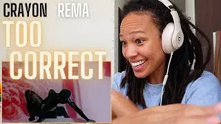 American in Dubai REACTING to: 🇳🇬Crayon ft. Rema - Too Correct (Official Video)