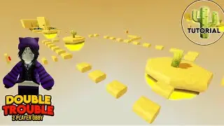 Roblox-Double Trouble obby._ can we beat it?