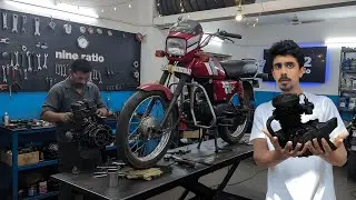 My bike CD100ss engine restoration ❤️@dush03 